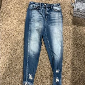 Kancan fringe bottom jeans size 29